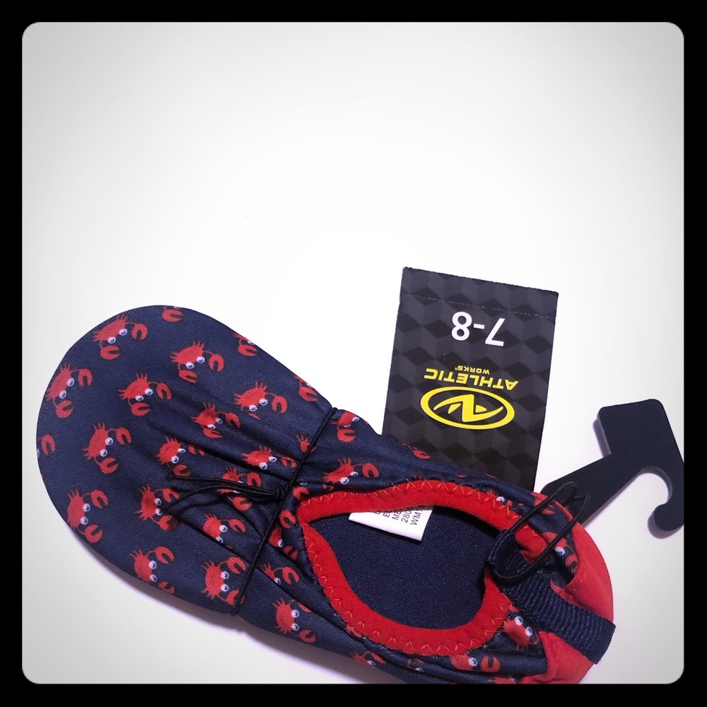 Boys Water Shoes. Brand New. Blue and Red.